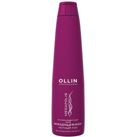 Conditioner based on black rice Megapolis OLLIN 300 ml