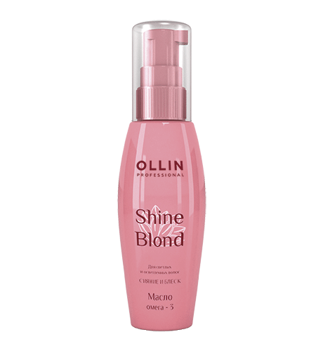 Omega-3 oil Shine Blond OLLIN 50 ml