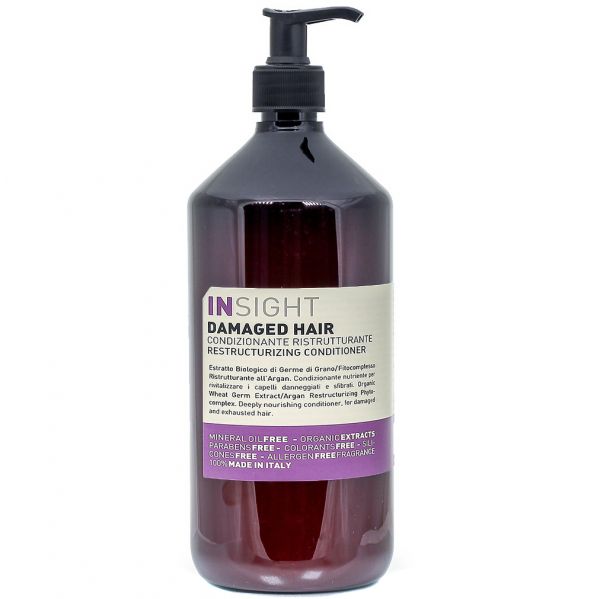 Conditioner for damaged hair “DAMAGED HAIR” INSIGHT 900 ml