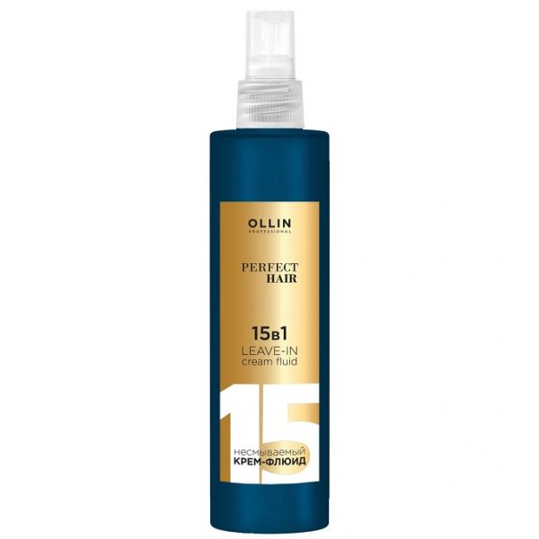 Leave-in cream-fluid “15 in 1” Perfect Hair OLLIN 250 ml