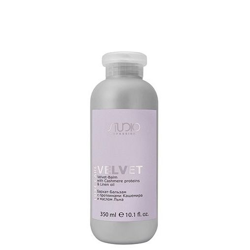 Velvet-Balm with cashmere proteins and flax oil “Luxe Care” Kapous 350 ml