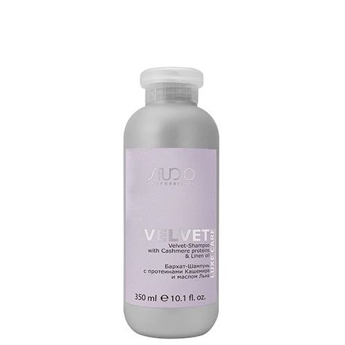 Velvet Shampoo with cashmere proteins and flax oil “Luxe Care” Kapous 350 ml