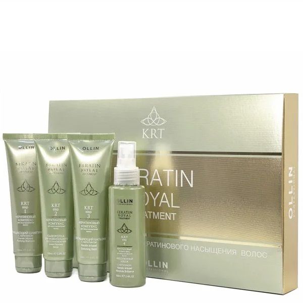 Set “Keratin hair restoration” Keratin Royal Treatment OLLIN