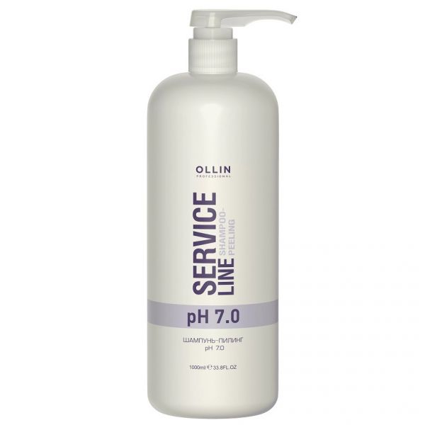 Peeling shampoo pH 7.0 Service Line OLLIN 1000 ml