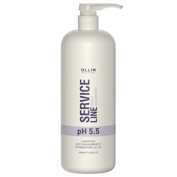 Shampoo for daily use pH5.5 “Service Line” OLLIN 1000 ml