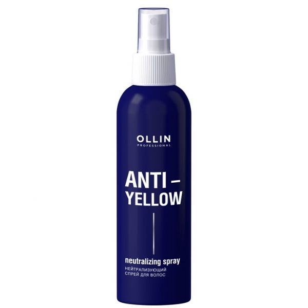 OLLIN ANTI-YELLOW Neutralizing hair spray 150 ml