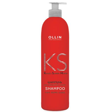 Sulfate-free shampoo for home care Keratine System Home Ollin 250 ml