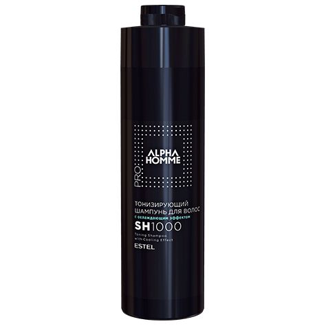 Toning shampoo with cooling effect ALPHA HOMME ESTEL 1000 ml