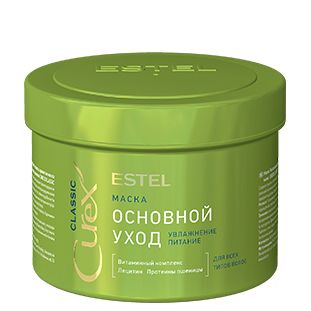 Mask "Basic care" for all hair types CUREX CLASSIC ESTEL 500 ml