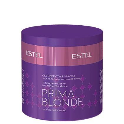 Silver mask for cool shades of blonde PRIMA BLONDE ESTEL 300 ml