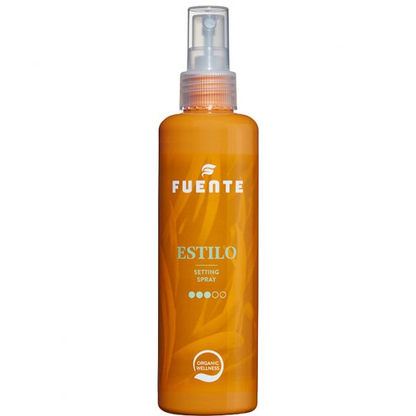 Medium hold volume spray Estilo Setting Spray FUENTE 200 ml