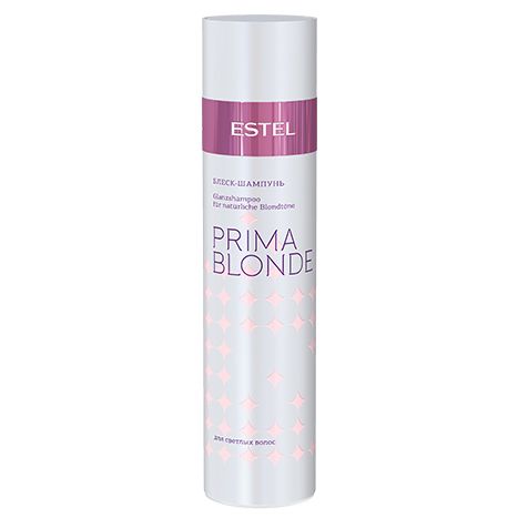 Glitter shampoo for blonde hair PRIMA BLONDE ESTEL 250 ml