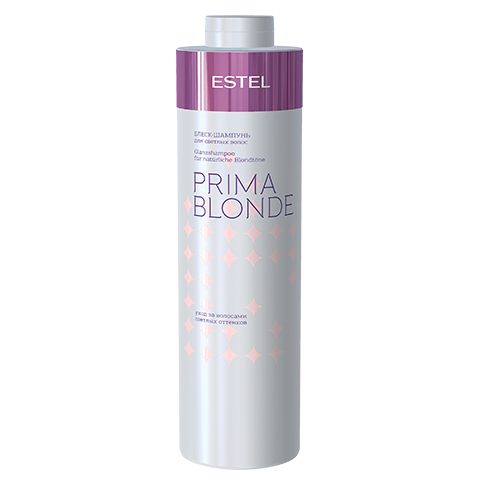 Glitter shampoo for blonde hair PRIMA BLONDE ESTEL 1000 ml