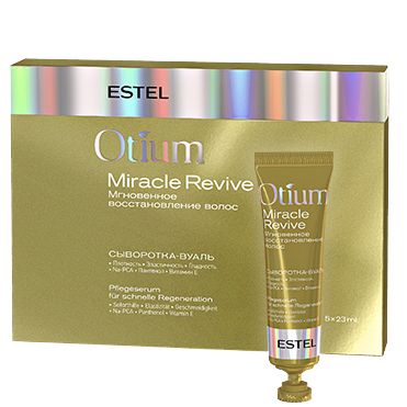 Serum-veil for hair “Instant recovery” Otium MIRACLE REVIVE ESTEL 5*23 ml