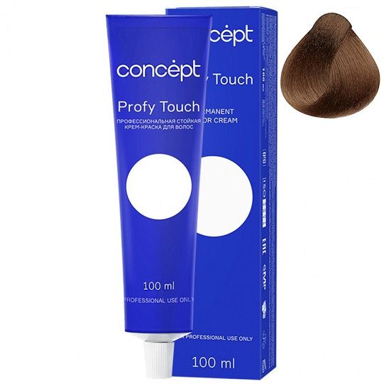 Permanent cream hair dye 8.0 blonde Profy Touch Concept 100 ml