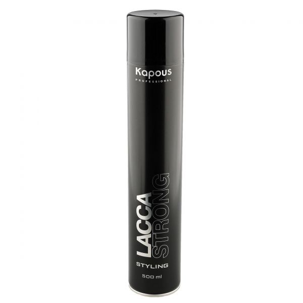 Aerosol hairspray with strong hold “Lacca Strong” Kapous 500 ml