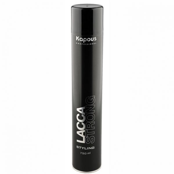 Aerosol hairspray with strong hold “Lacca Strong” Kapous 750 ml