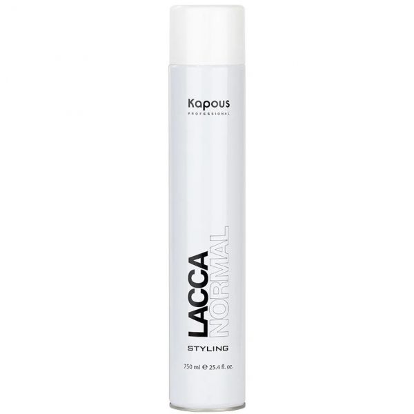 Aerosol hairspray with normal hold “Lacca Normal” Kapous 750 ml