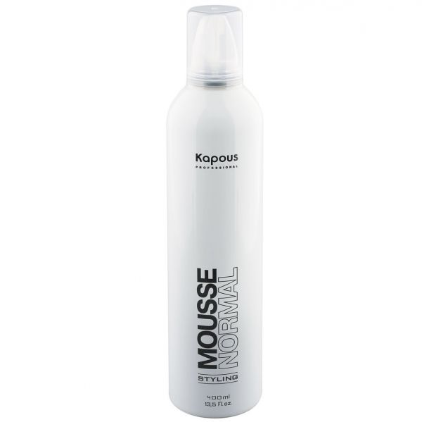 Mousse for hair styling with normal hold “Mousse Normal” Kapous 400 ml