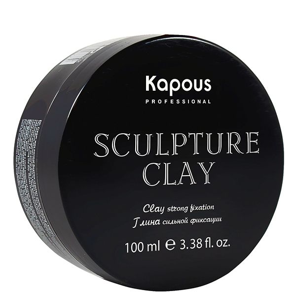 Clay for hair styling with normal hold “Sculpture Clay” Kapous 100 ml