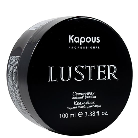 Cream-wax for hair with normal hold “Luster” Kapous 100 ml