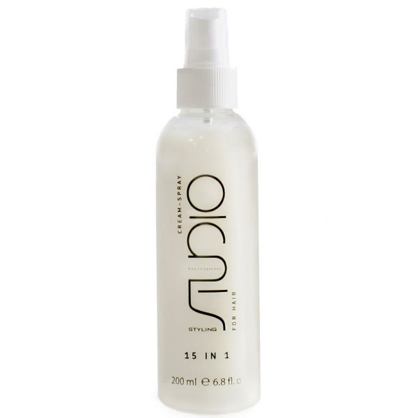 Hair cream spray 15 in 1 “Cream Spray” STUDIO Kapous 200 ml