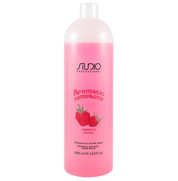 Kapous Aromatic Symphony Shampoo for all hair types Raspberry 1000 ml