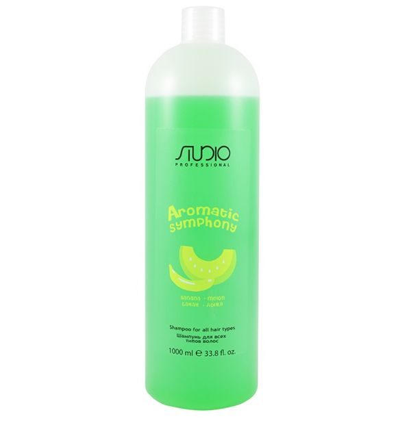 Kapous Aromatic Symphony Shampoo for all hair types Banana and melon 1000 ml