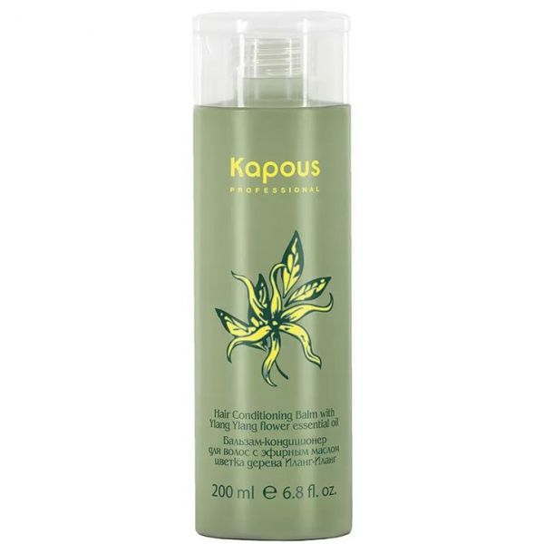 Balm-conditioner with essential oil of tree flower Ylang Ylang Kapous 200 ml