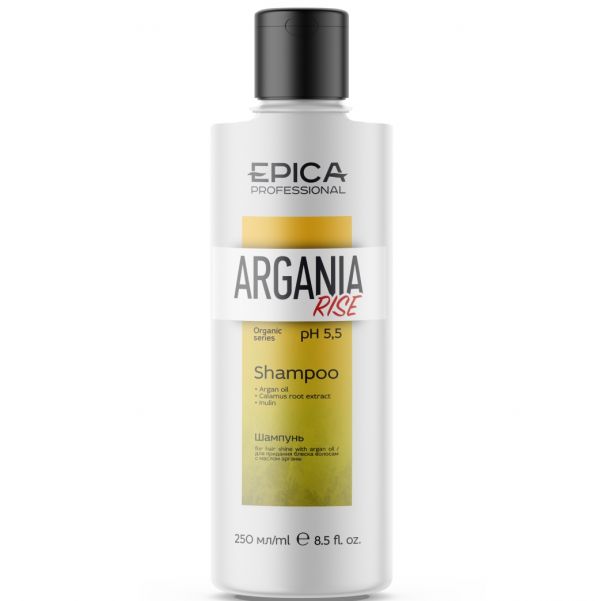 Shampoo for shine Argania Rise Epica 250 ml