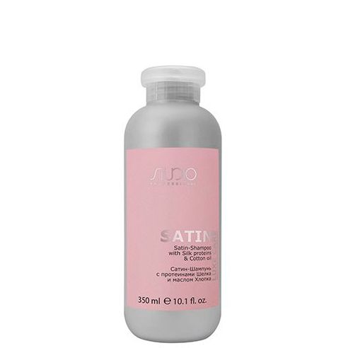 Satin Shampoo with silk proteins and cotton oil “Luxe Care” Kapous 350 ml