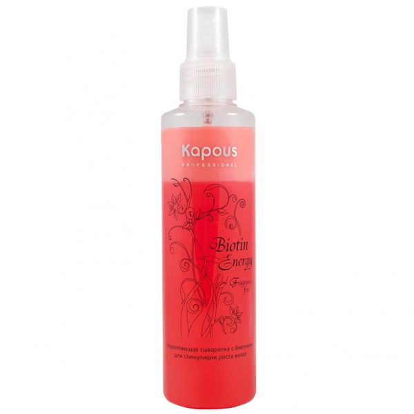 Strengthening serum with biotin to stimulate hair growth “Biotin Energy” Kapous 200 ml