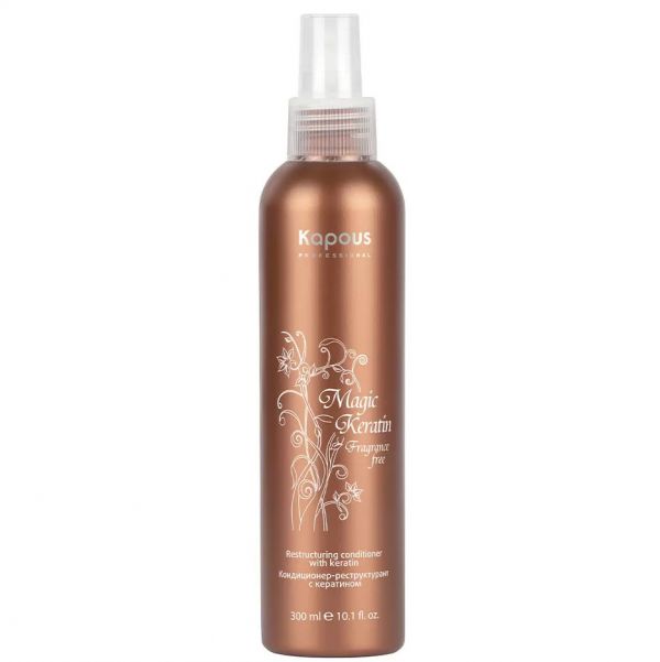 Restructuring conditioner with keratin “Magic Keratin” Kapous 300 ml