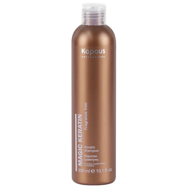 Keratin shampoo for hair “Magic Keratin” Kapous 300 ml