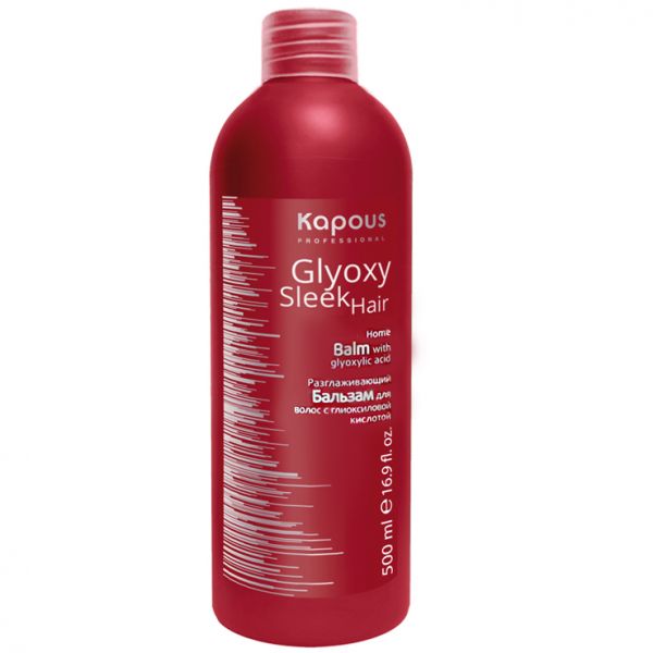 Smoothing balm “Glyoxy Sleek Hair” Kapous 500 ml