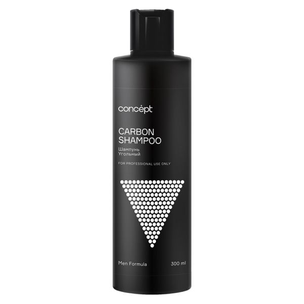 Charcoal hair shampoo Universal Concept 300 ml