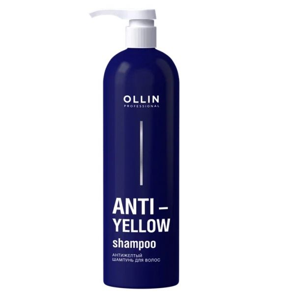 OLLIN ANTI-YELLOW Anti-yellow hair shampoo 500 ml