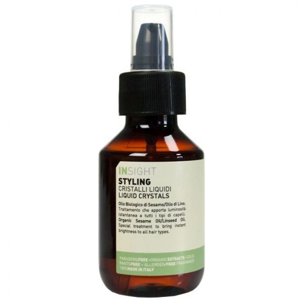 Liquid crystal serum for moisturizing and disciplining hair INSIGHT 100 ml