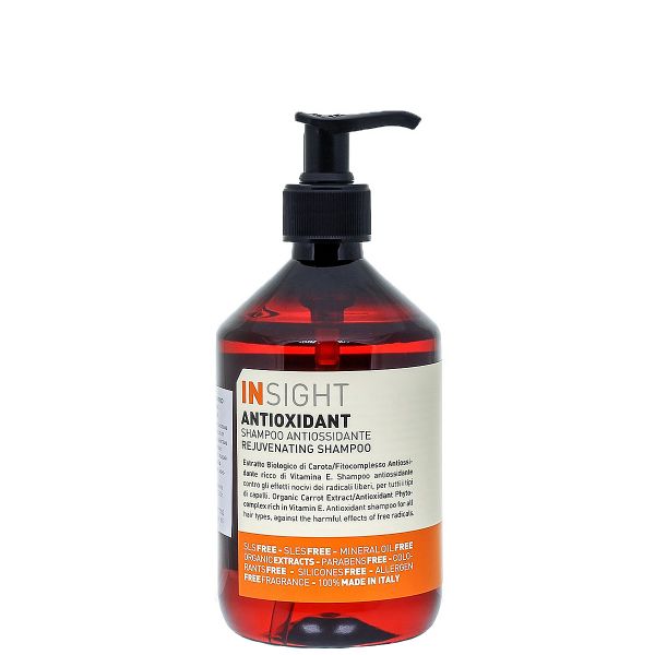 Antioxidant shampoo for overloaded hair ANTI-OXIDANT INSIGHT 400 ml