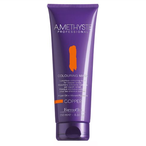 Tinted hair mask copper Amethyste Coloring Mask COPPER Farmavita 250 ml