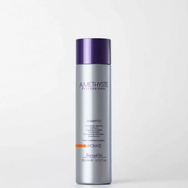 Moisturizing shampoo for dry and damaged hair Amethyste HYDRATE Farmavita 250 ml