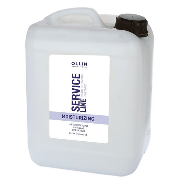 Moisturizing hair balm Service Line OLLIN 5000 ml