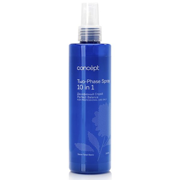 Two-phase spray 10 in 1 for fine and normal hair Perfect Balance Basic Concept 240 ml