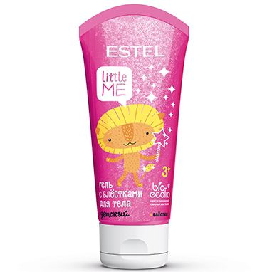 Children's body gel with glitter Little Me ESTEL 60 ml