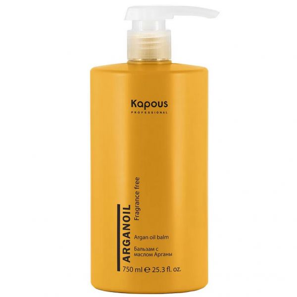 Hair balm with argan oil “Arganoil” Kapous 750 ml