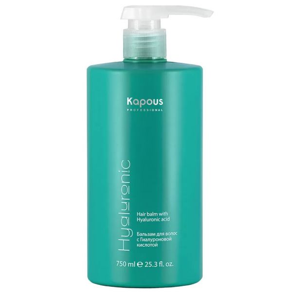 Hair balm with hyaluronic acid “Hyaluronic acid” Kapous 750 ml