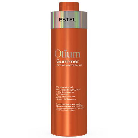 Moisturizing balm-mask with UV filter for hair Otium Summer ESTEL 1000 ml