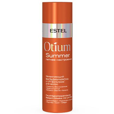 Moisturizing balm-mask with UV filter for hair Otium Summer ESTEL 200 ml