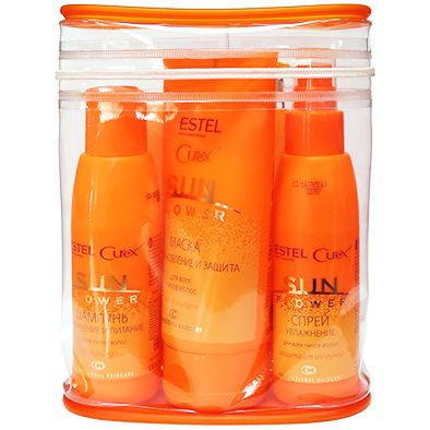 CUREX SUNFLOWER Cosmetic travel set ESTEL